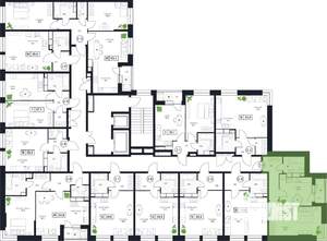 1-к квартира, вторичка, 41м2, 2/17 этаж