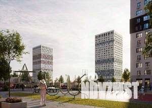 2-к квартира, строящийся дом, 43м2, 10/25 этаж