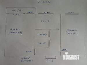 2-к квартира, вторичка, 44м2, 5/5 этаж