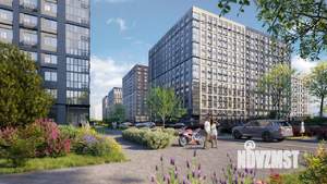 2-к квартира, строящийся дом, 62м2, 2/15 этаж