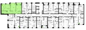 3-к квартира, вторичка, 69м2, 2/17 этаж